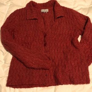 Peruvian Connection Dark Rose Sweater